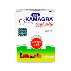 Thuốc cường dương Kamagra 100mg Oral Jelly Vol 4 | Hộp 7 gói